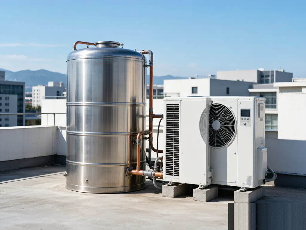 商用空气能热水机组 · 商用 200-500人 · ¥58,000起